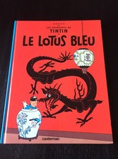 TINTIN " LE LOTUS BLEU" PAR