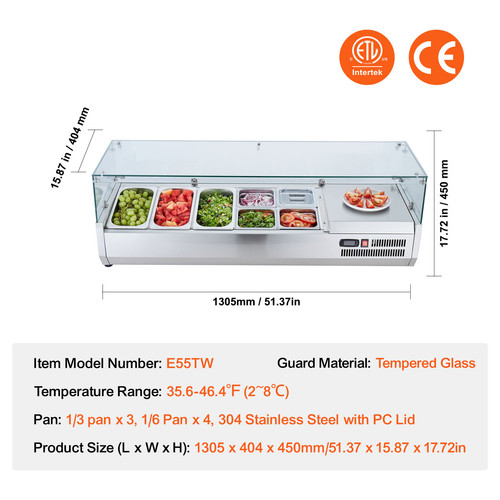 Saladette réfrigérée - saladette,