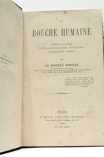 Dorigny la bouche - dorigny, (docteur).