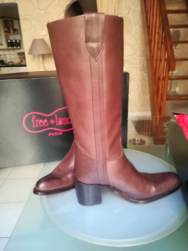 Botte femme cuir - , 38