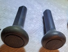 84 85 86 87 88 99 Toyota 4runner Rear Seat Release Pull Knob Pair Grey OEM