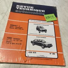 Ford Granada 1.7 2.0 2.3 2.8 2.8i manuel Revue Technique Automobile RTA