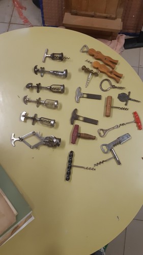 Lot tires bouchons ancien - bouchons,