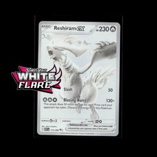 White Flare Pokemon Cards! Holo/Reverse Holo Rare Illustration Full Art SIR Card