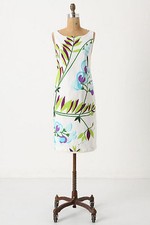 NIP Anthropologie Sweetpea Shift Dress by Marimekko 100% Cotton Size 2