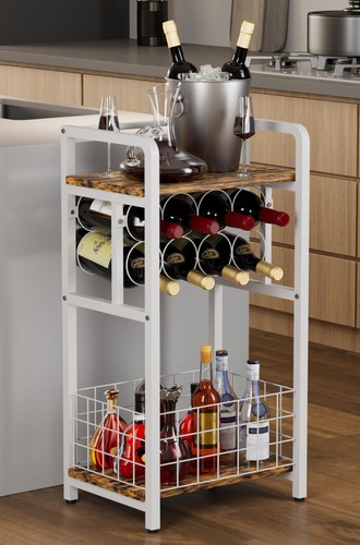 Tier wine rack freestanding - 3-tier,