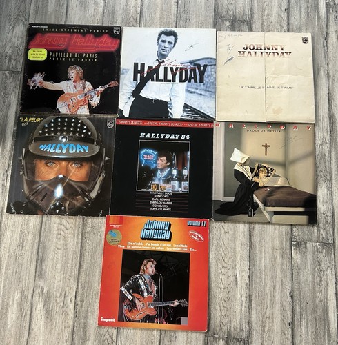 Johnny hallyday lot - hallyday,