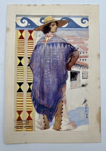 Gouache originale maquette - originale,