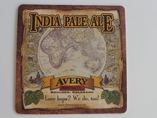 2 Older Bière dessous de Verre : Avery Brassage Co Inde Pâle Ale = Ipa ~