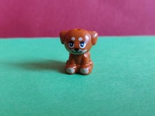 Lego Small Brown Puppy - Mint Condition - Real Lego
