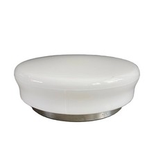 Plafonnier en verre blanc Ikea