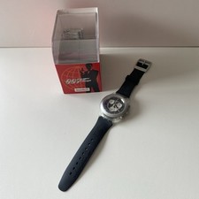 Swatch irony diaphane James Bond 007 watch - The World is Not Enough RARE W/box