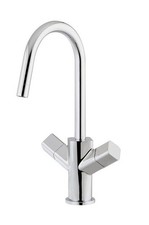 Mélangeur Sirio Chrome Double Commande pour Évier de cuisine