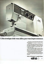 Advertising 108 1981 Elna Air electronic sewing machine