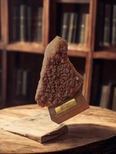 Antique vintage citrine stone, natural gem for collection or creation bij