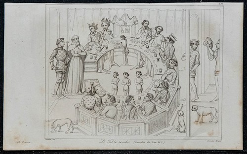 1845 représentation de - représentation, la