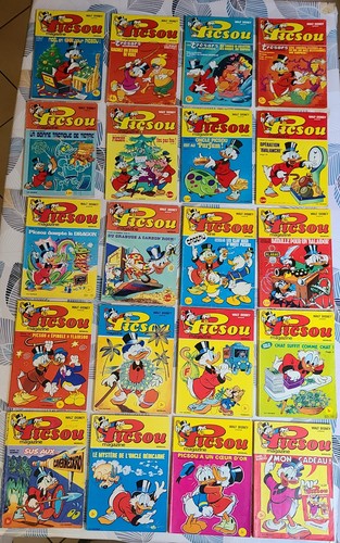 Lot détail picsou - ou,