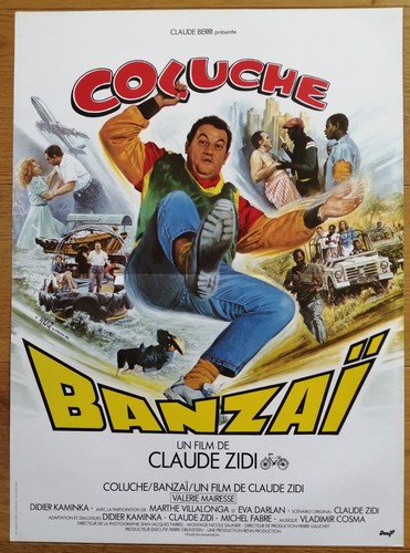 Banzaï claude zidi affiche - claude,