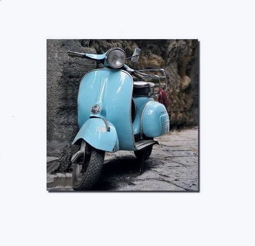 Cadre tableau toile - , vespa