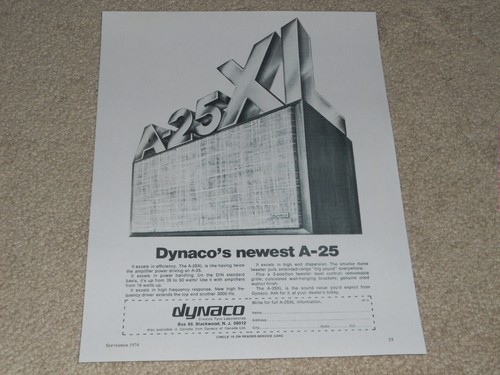 Dynaco haut parleur - haut, ad
