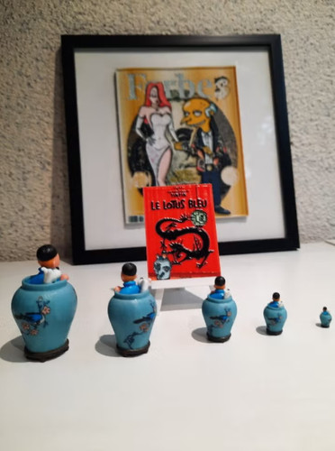Potiche artisanale tintin - potiche, le