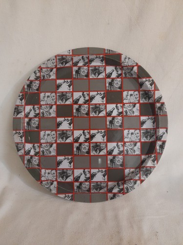 Ancien plateau coca cola rond - plateau,