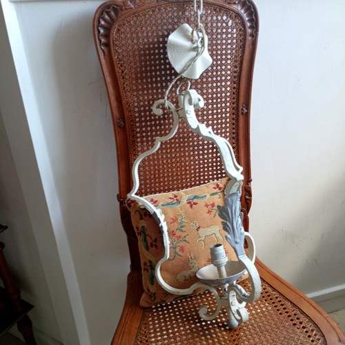 Petit lustre cage vintage