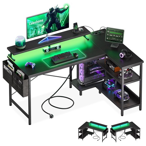 Bureau gaming led - gaming, 120x80cm