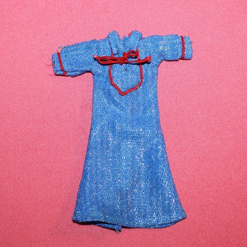 Robe bleue pour barbie - pour, mattel