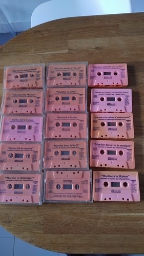 Lot cassettes audio - de, 15
