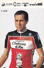 CYCLISME carte cycliste F.VONA équipe  CHATEAU D'AX 