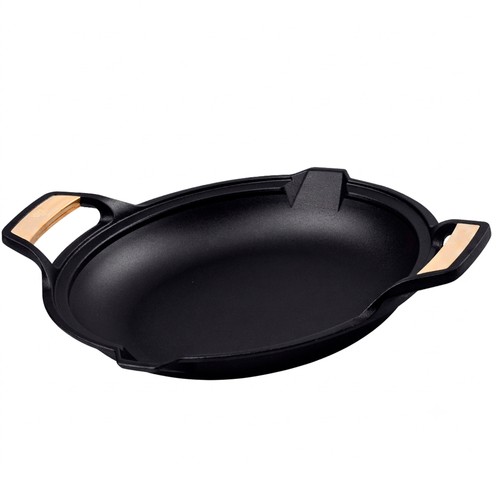 Poêle paella fonte - poêle,