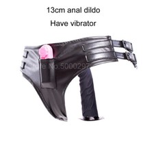 Gode Ceinture Harnais Ajustable 13CM De Pénétration Anal Et Vaginal Sextoy Femme
