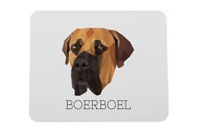 Boerboel sous-main géométrique Art-Dog
