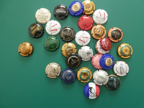Lot plaques capsules - 30,