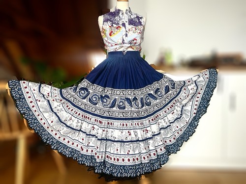 Jupe jupon souleiado vintage - jupon,