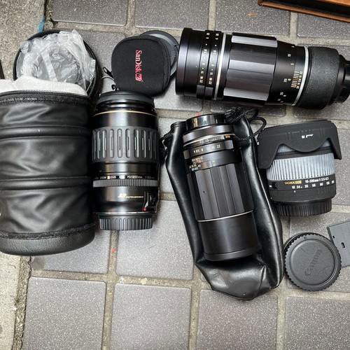 Canon camera lens - lens, (4