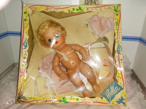 Ancienne poupee bebe bella - ancienne,
