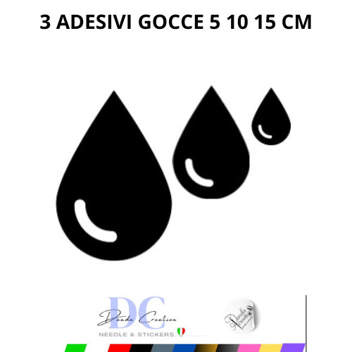 Autocollant gouttes tuning - 3,