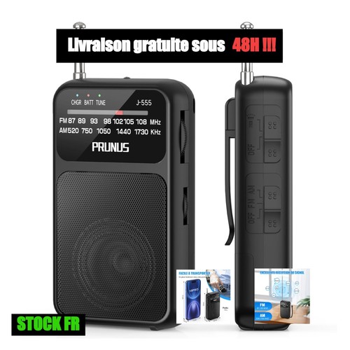 Radio portable prunus 555 - prunus, fm