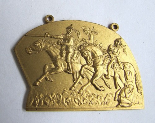 Plaque médaille soldat - plaque,