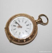 RE162 POCKET WATCH J. LE COULTRE. 18K GOLD. WORKS. EARLY 20th CENTURY
