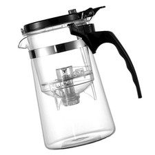 Théière en verre résistant