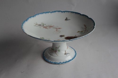 Coupe sur pied porcelaine