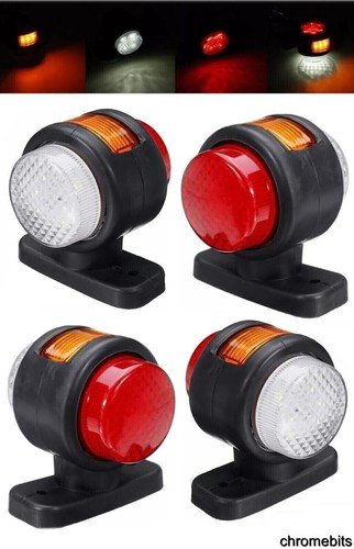 Led côté ambre rouge - 10,