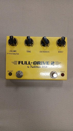 Fulltone full drive2 yellow - fulltone,