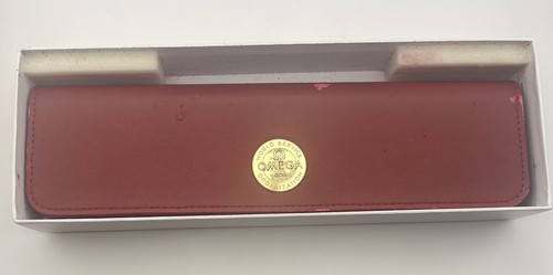 Original omega box vintage red - omega,