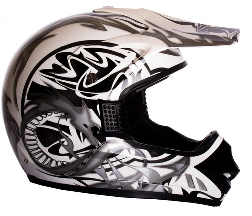 Casque moto cross - casque, enduro
