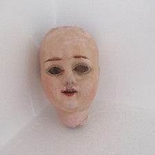 ANTIQUE SPARE PARTS: unbreakable head EDEN BABY height 10 cm