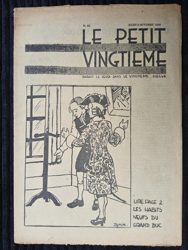 Tintin petit vingtième - tintin,